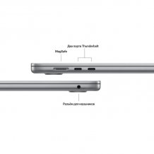 Фото товара Apple MacBook Air 15 (M3/8C CPU/10C GPU/2024) 24Gb 2Tb SSD, Z1BP000LV Space Gray