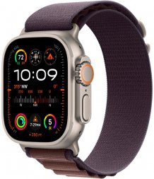 Умные часы Apple Watch Ultra 2 49mm Titanium Case with Indigo Alpine Loop Band - Large (GPS + Cellular)