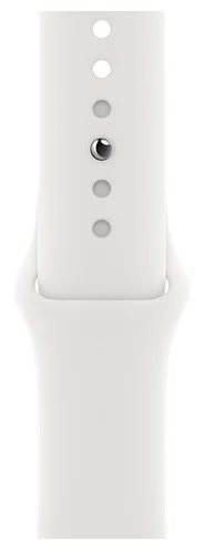 Фото товара Apple Watch Series 6 GPS 40mm (RU, Aluminum Case with Sport Band, серебристый/белый)