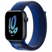 Умные часы Apple Watch SE 40mm (Midnight Aluminum case with Nike Sport Loop)