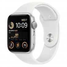 Фото товара Apple Watch SE 44mm (Silver Aluminum case with Sport Band)