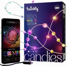 Электрическая гирлянда Twinkly Candies Pearls 100 диодов