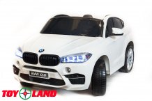 Электромобиль ToyLand BMW X6M Белый (Лицензия)
