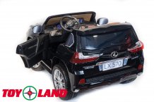 Фото товара ToyLand Lexus LX570 Чёрный лак (Лицензия)