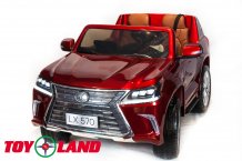 Электромобиль ToyLand Lexus LX570 Красный лак (Лицензия)