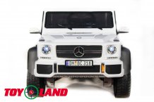Фото товара ToyLand Mercedes Benz G63 6х6 Белый (Лицензия)