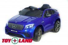 Электромобиль ToyLand Mercedes-Benz AMG GLC63 Coupe 4X4 Синий лак (Лицензия)