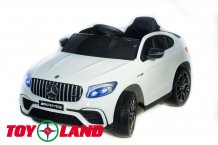 Электромобиль ToyLand Mercedes-Benz AMG GLC63 Coupe 4X4 Белый (Лицензия)