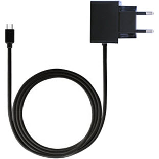 Зарядное устройство Ainy сетевое microUSB + USB (2.0А, EA-032A, черное)