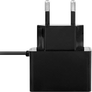 Фото товара Ainy сетевое microUSB + USB (2.0А, EA-032A, черное)