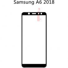 Защитное стекло Ainy Full Screen Cover для Samsung Galaxy A6 2018 (0.33mm, черное)