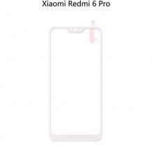Защитное стекло Ainy Full Screen Cover с полноклеевой поверхностью для Xiaomi Mi A2 Lite/Redmi 6 Pro (0.25mm, белое)