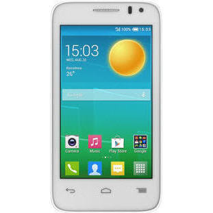 Мобильный телефон Alcatel POP D3 4035D (white/dark aubergin)