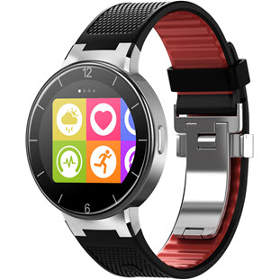 Фото товара Alcatel OneTouch Watch SM02 (black/dark red)