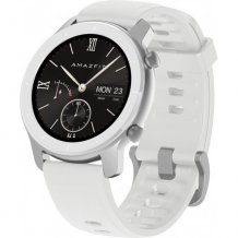 Фото товара Amazfit GTR 42mm (aluminium case, silicone strap moonlight white, Global Version)
