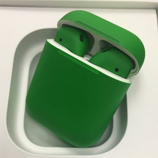 Фото товара Apple airPods Custom Colors (matt dark green)