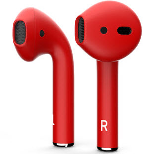 Фото товара Apple airPods Custom Colors (matt red)