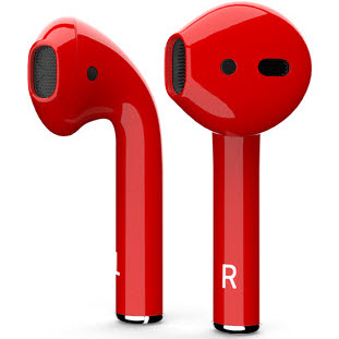 Фото товара Apple airPods Custom Colors (onix red)