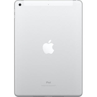 Фото товара Apple iPad 2018 (128Gb, Wi-Fi + Cellular, silver, MR732RU/A)