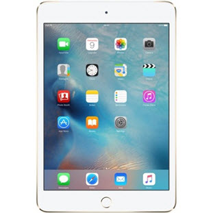 Фото товара Apple iPad mini 4 (128Gb, Wi-Fi + Cellular, gold, MK782RU/A)
