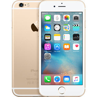 Фото товара Apple iPhone 6S (32Gb, восстановленный, gold, FN112RU/A)