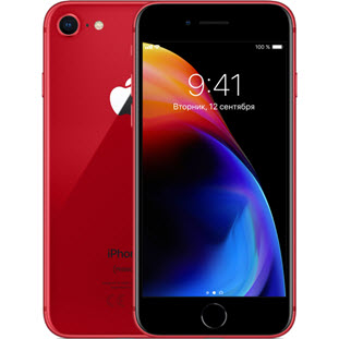 Фото товара Apple iPhone 8 (64Gb, red)