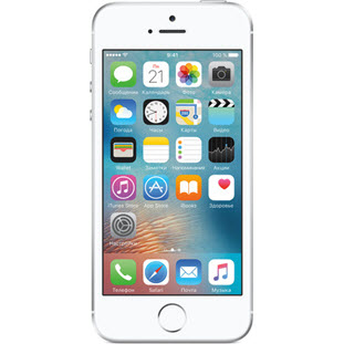 Фото товара Apple iPhone SE (64Gb, silver, MLM72RU/A)