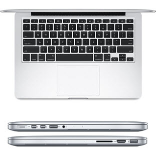 Фото товара Apple MacBook Pro 13 with Retina display Early 2015 (MF839, i5 2.7/8Gb/128Gb, silver)