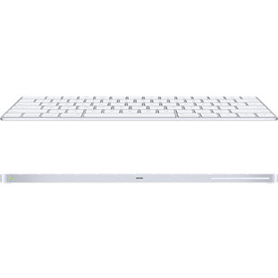 Фото товара Apple Magic Keyboard (white, Bluetooth, ENG, MLA22)