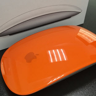 Фото товара Apple Magic Mouse 2 (orange, Bluetooth, MLA02)