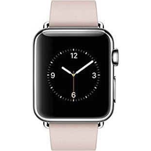 Умные часы Apple Watch 38mm (Stainless Steel Case with Soft Pink Modern Buckle)