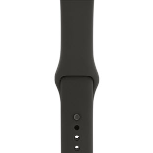 Фото товара Apple Watch Edition Series 3 42mm (Gray Ceramic Case with Gray/Black Sport Band)