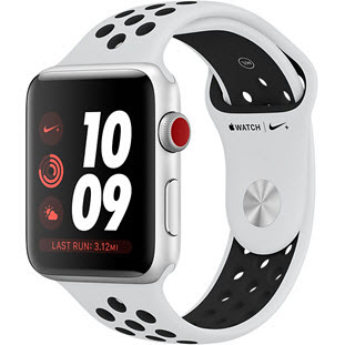 Умные часы Apple Watch Nike+ Series 3 Cellular 42mm (Silver Aluminum Case with Pure Platinum/Black Nike Sport Band)