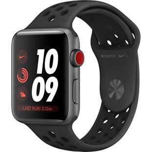Фото товара Apple Watch Nike+ Series 3 42mm (Space Gray Aluminum Case with Anthracite/Black Nike Sport Band, MTF42RU/A)