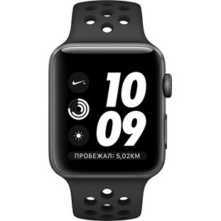 Фото товара Apple Watch Nike+ Series 3 38mm (Space Gray Aluminum Case with Anthracite/Black Nike Sport Band)