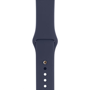 Фото товара Apple Watch Series 1 38mm (Gold Aluminum Case with Midnight Blue Sport Band)