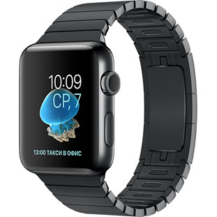 Умные часы Apple Watch Series 2 38mm (Space Black Stainless Steel Case with Space Black Link Bracelet)