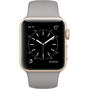 Фото товара Apple Watch Series 2 38mm (Gold Aluminum Case with Concrete Sport Band)