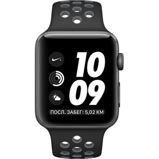 Фото товара Apple Watch Nike+ Series 2 42mm (Space Gray Aluminum Case with Black/Cool Gray Nike Sport)