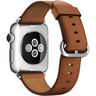 Фото товара Apple Watch Series 2 42mm (Stainless Steel Case with Saddle Brown Classic Buckle)