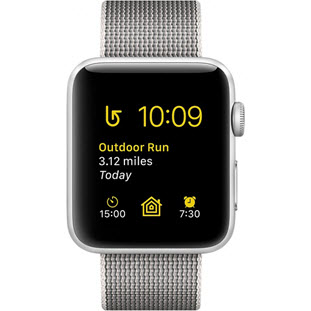 Фото товара Apple Watch Series 2 42mm (Silver Aluminum Case with Pearl Woven Nylon)