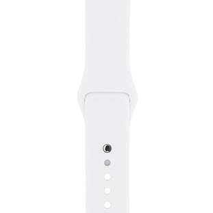 Фото товара Apple Watch Series 2 42mm (Stainless Steel Case with White Sport Band)