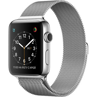 Умные часы Apple Watch Series 2 38mm (Stainless Steel Case with Milanese Loop)