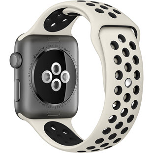 Фото товара Apple Watch Nike+ Series 2 38mm (Space Gray Aluminum Case with Light Bone/Black Nike Sport Band)