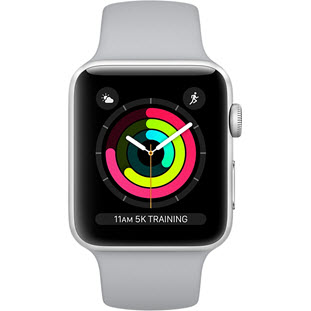 Фото товара Apple Watch Series 3 38mm (Silver Aluminum Case with Fog Sport Band)