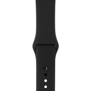 Фото товара Apple Watch Series 3 42mm (Space Gray Aluminum Case with Black Sport Band, MTF32RU/A)