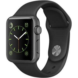 Фото товара Apple Watch Sport 38mm (Space Gray Aluminum Case with Black Sport Band)