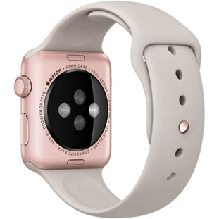 Фото товара Apple Watch Sport 42mm (Rose Gold Aluminum Case with Stone Sport Band)