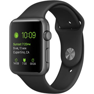 Фото товара Apple Watch Sport 42mm (Space Gray Aluminum Case with Black Sport Band)