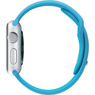 Фото товара Apple Watch Sport 42mm (Silver Aluminum Case with Blue Sport Band)